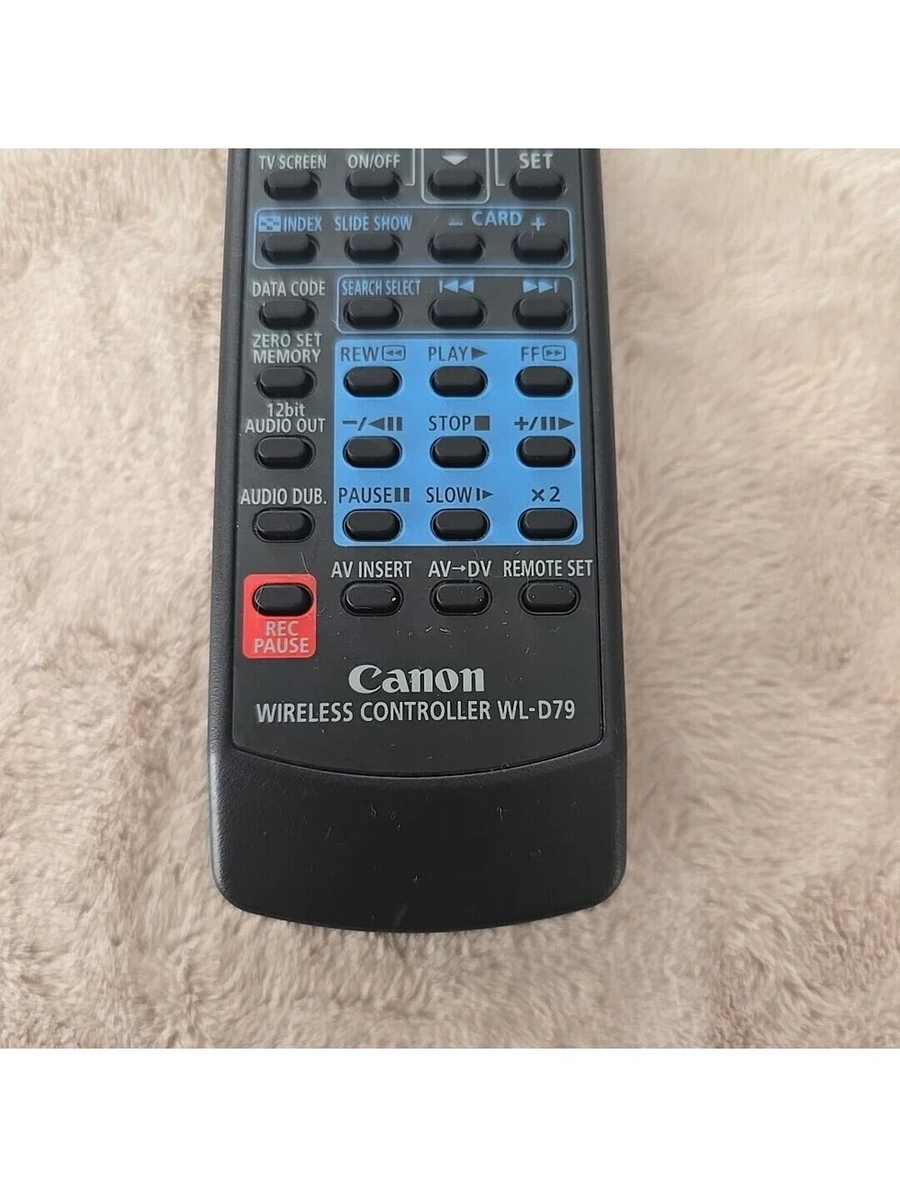 CANON CAMCORDER REMOTE CONTROL WL-D79 ZR65 ZR70 ZR65MC No Battery Cover